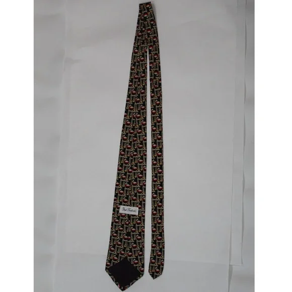 LOT Vintage Paul Fredrick Silk Neckties Lot Patterned‎ Dress Ties 100% silk